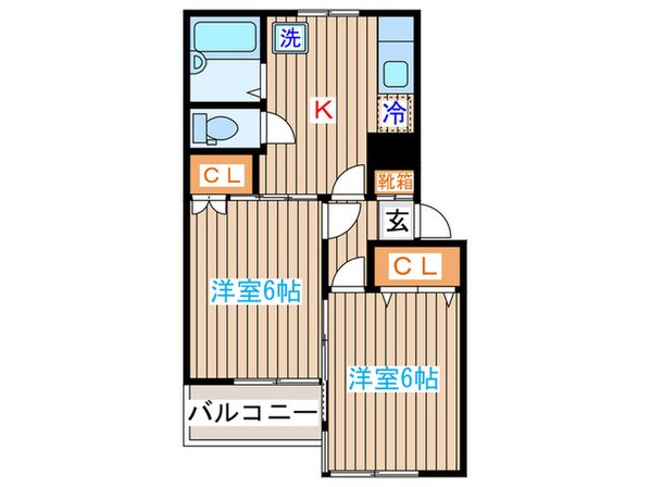 第十二ショ－ケ－ビルの物件間取画像